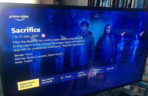 Screenshot: Sacrifice on Amazon Prime