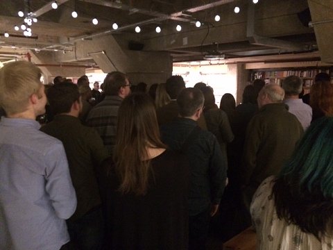 Behind Her Eyes by Sarah Pinborough, book launch