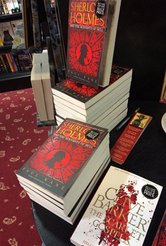 Sherlock Holmes and the Servants of Hell, Paul Kane, The Scarlet Gospels, Clive Barker