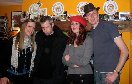 L to R: Catherine Prout, Daniel Gough, Clare Coleman, Andrew Dennis
