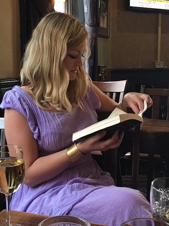 Catriona Ward, reading from Little Eve