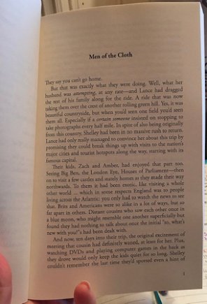 Title page, Men of the Cloth, Paul Kane