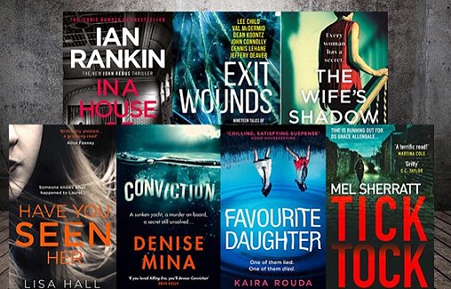My Weekly banner ad - including Exit Wounds, edited by Paul B Kane and Marie O'Regan