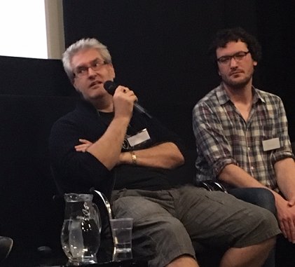 L to R: Paul Kane, Ali Shaw