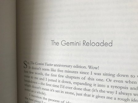Internal heading - The Gemini Reloaded