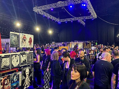 stalls at HorrorCon UK