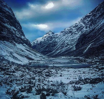 Mountain landscape, Norway