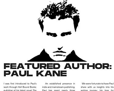 screenshot showing featured author: Paul Kane