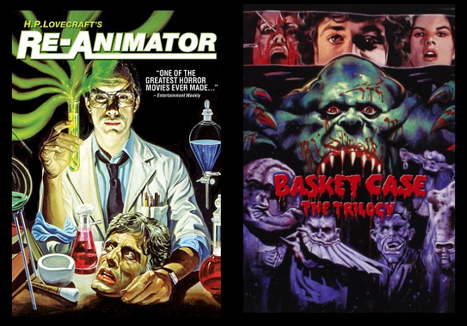 Re-Animator, Basket Case the trilogy