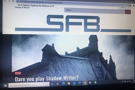 SFB - Shadow Writer Game