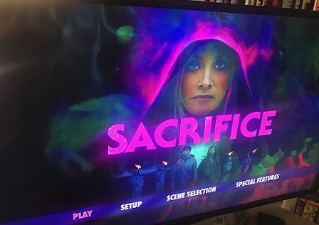 Menu of Sacrifice Blu-Ray