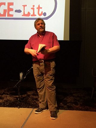 Robert Shearman reading at Sledge Lit