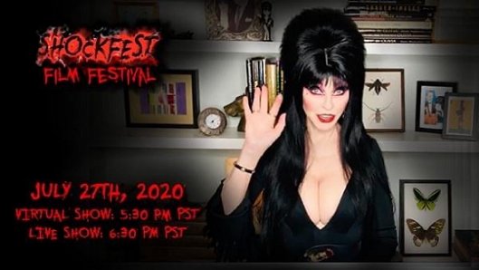 Shockfest Film Festival banner - Elvira