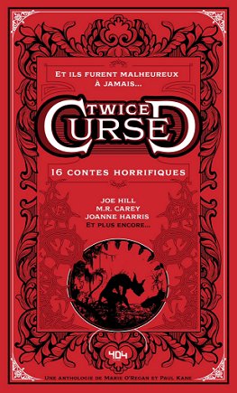 Cover of the French edition of Twice Cursed, edited by Marie O'Regan and Paul Kane