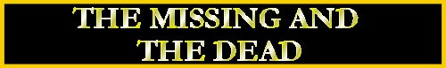 The Missing and the Dead