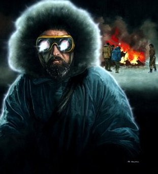 The Thing, art by Les Edwards