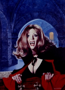 Vampire stories for women, cover by Les Edwards